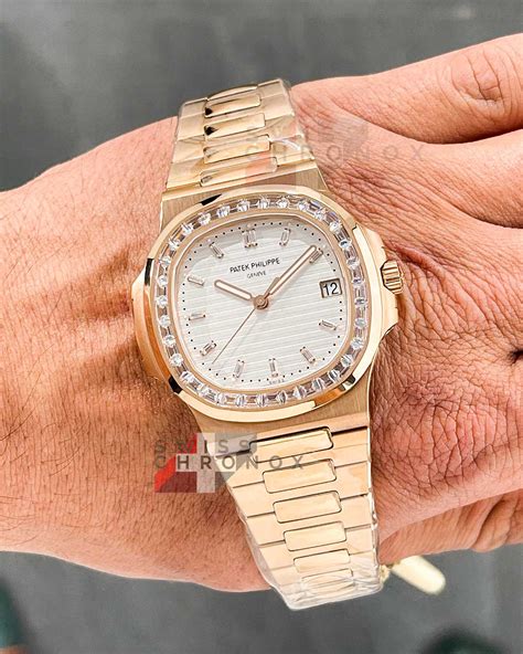 patek philippe full diamond|patek philippe diamond bezel.